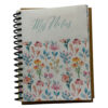 🌸 Cuaderno de Notas en MDF – Diseño Floral 1 (11 cm x 14 cm) 🌸 - Imagen 2